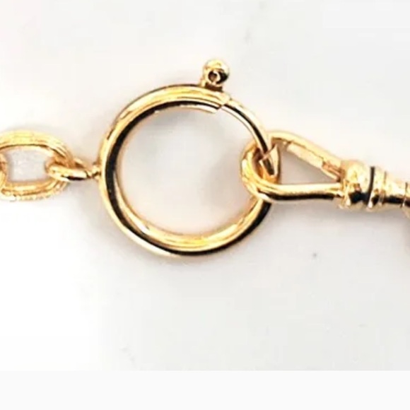 Chanel Vintage 24k Yellow Gold Plated Chanel Coin Necklace - Picture 10 of 15